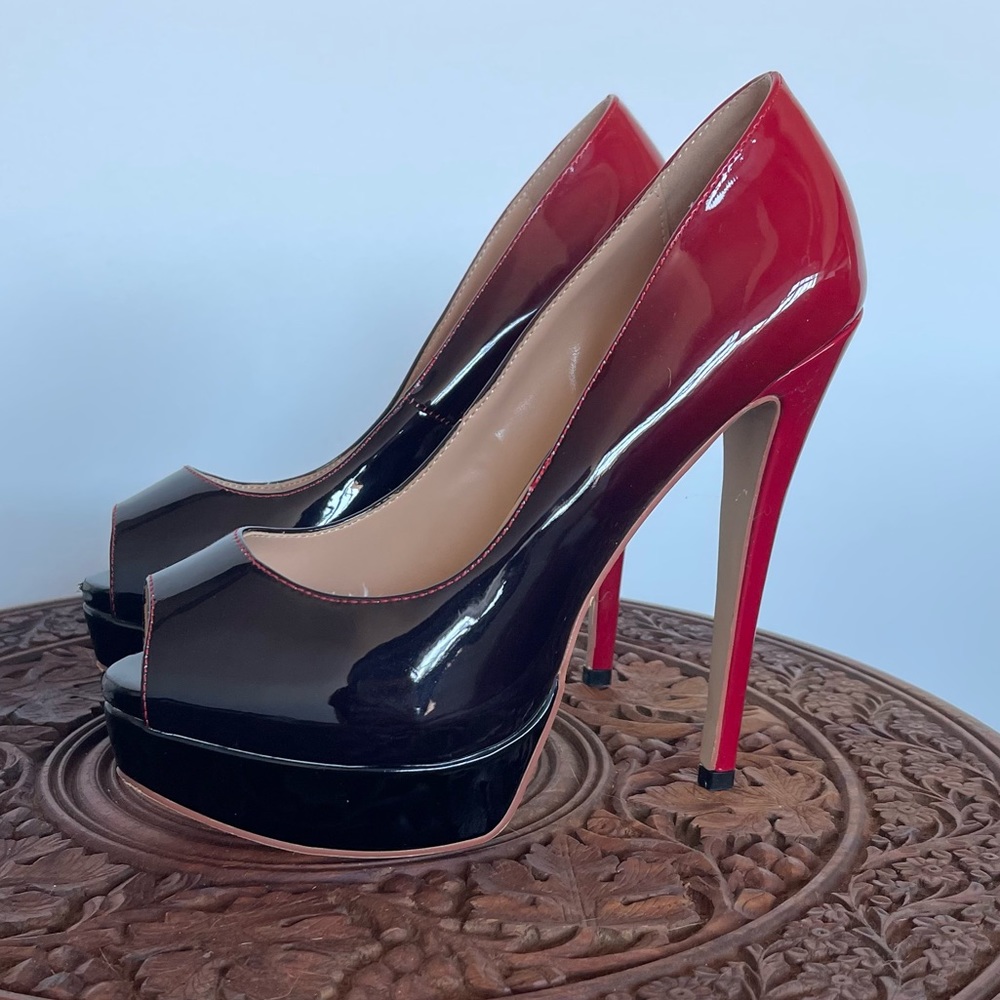 Ombre Platform Heels